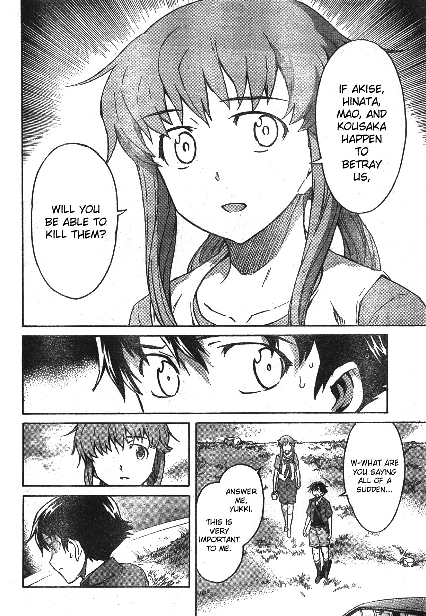 Mirai Nikki Chapter 49 page 6 - Chapter 49: Elucidation 1