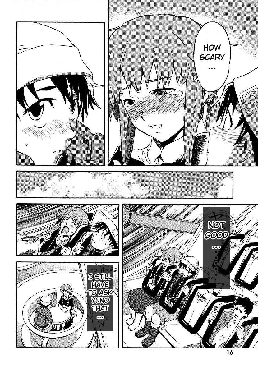 Mirai Nikki Chapter 5 page 11 - Chapter 5: Yuno Gasai's Secret
