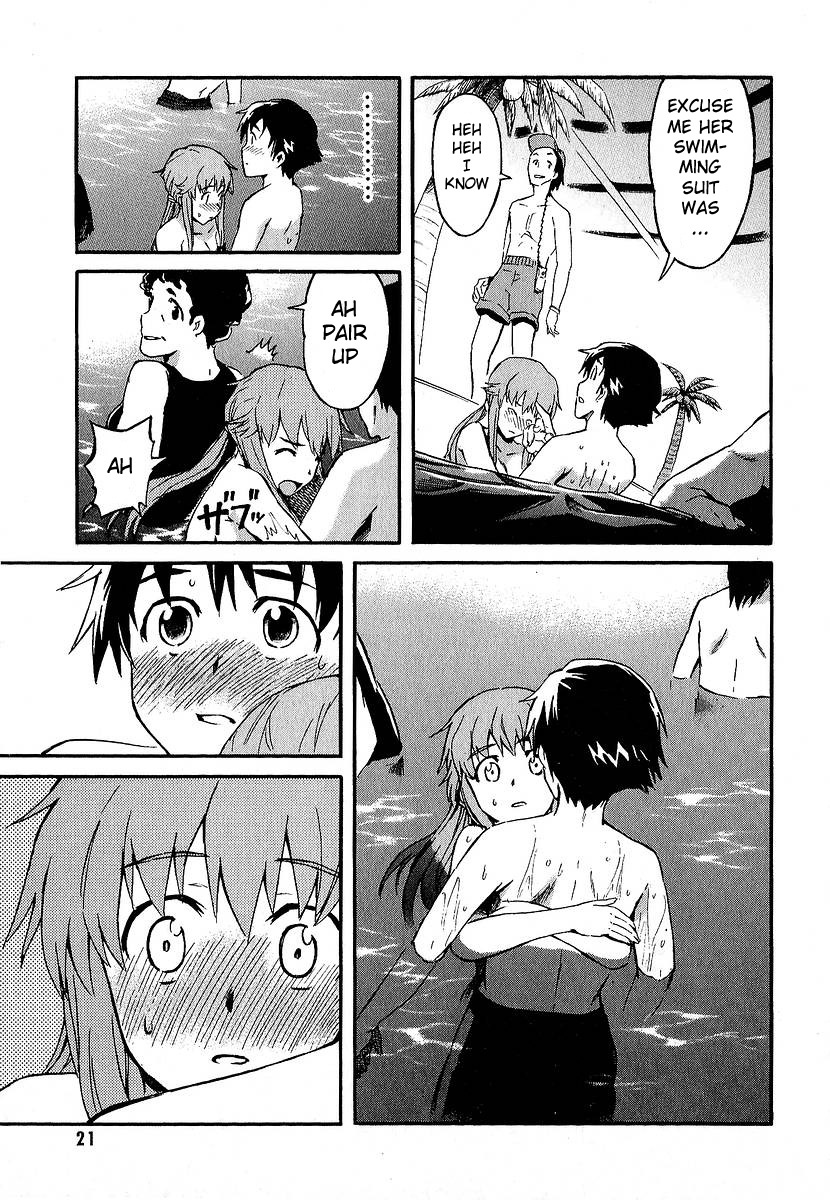 Mirai Nikki Chapter 5 page 16 - Chapter 5: Yuno Gasai's Secret