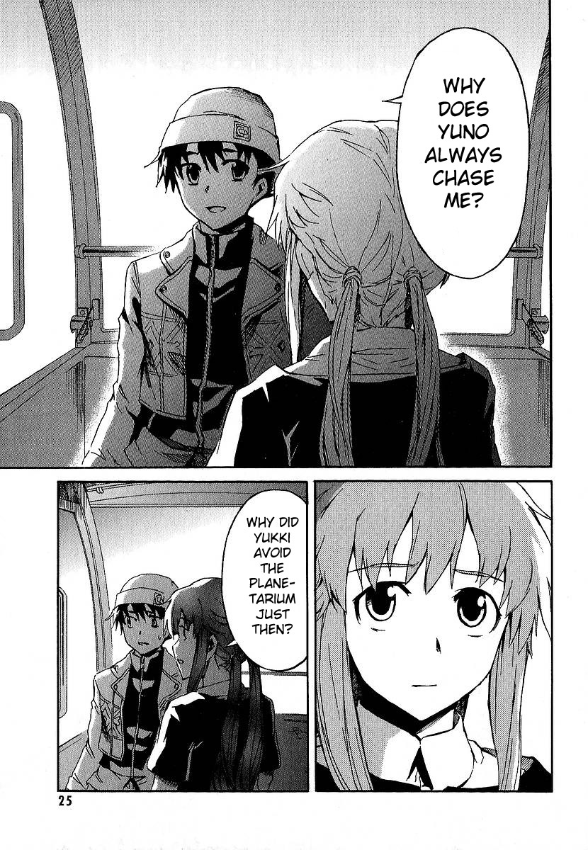 Mirai Nikki Chapter 5 page 20 - Chapter 5: Yuno Gasai's Secret
