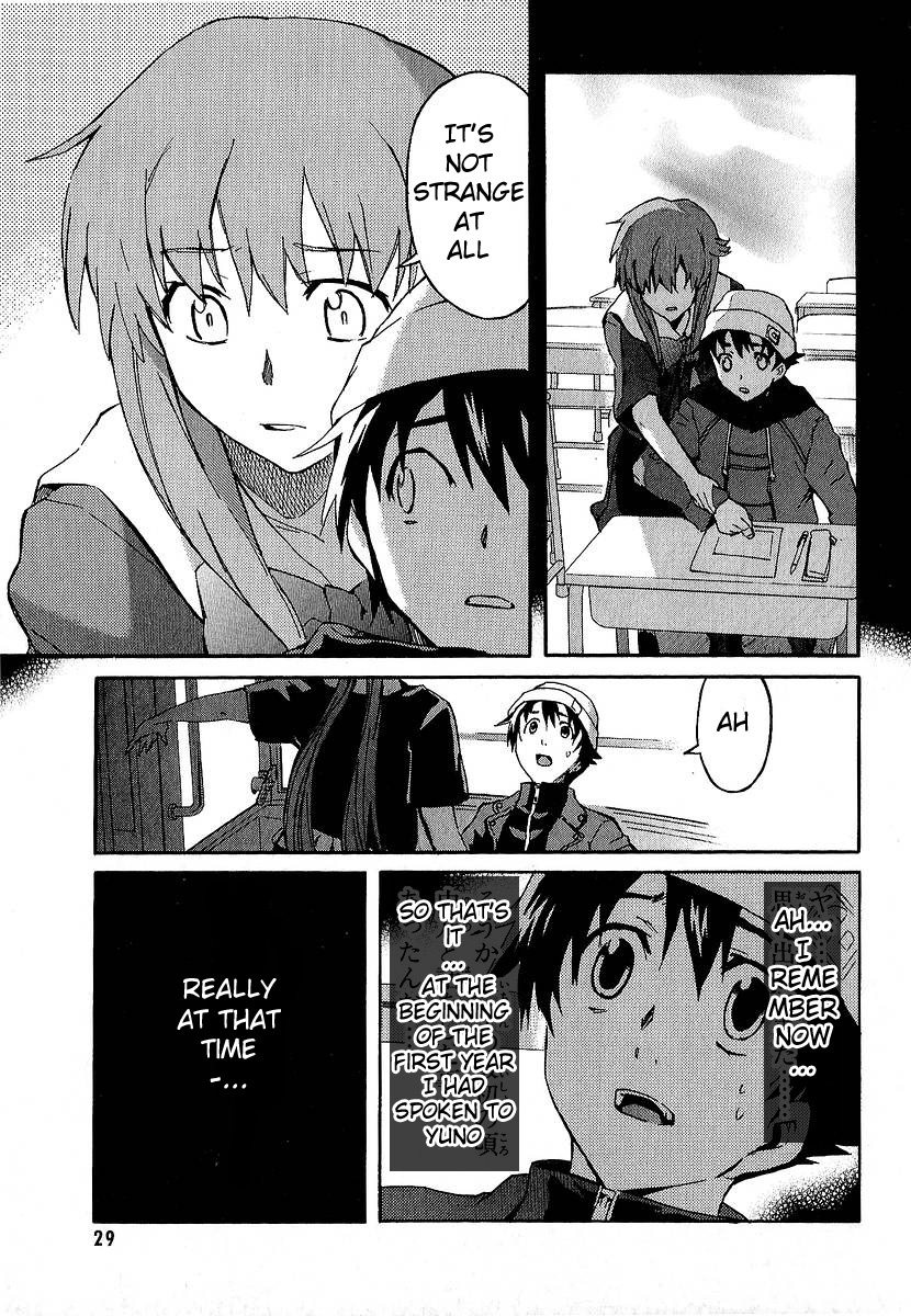 Mirai Nikki Chapter 5 page 24 - Chapter 5: Yuno Gasai's Secret