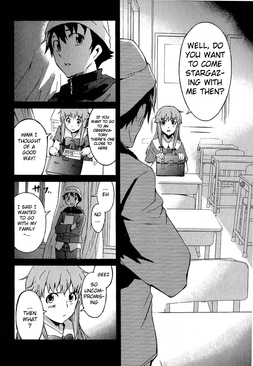 Mirai Nikki Chapter 5 page 25 - Chapter 5: Yuno Gasai's Secret