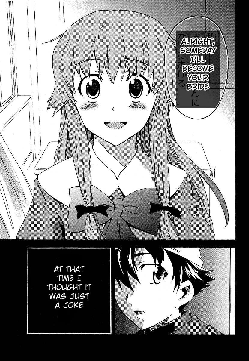 Mirai Nikki Chapter 5 page 26 - Chapter 5: Yuno Gasai's Secret
