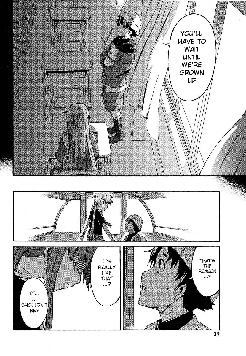 Mirai Nikki Chapter 5 page 27 - Chapter 5: Yuno Gasai's Secret