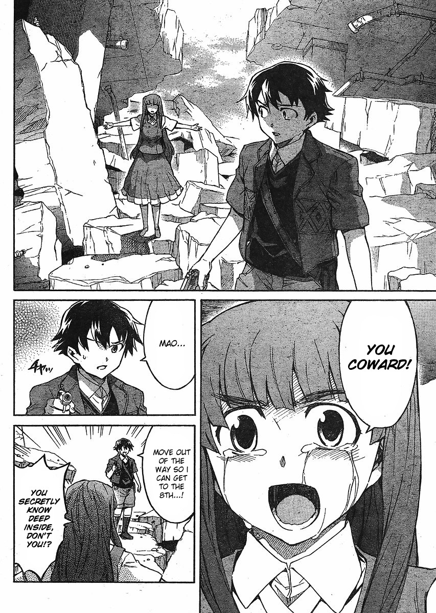 Mirai Nikki Chapter 50 page 14 - Chapter 50: Elucidation 2