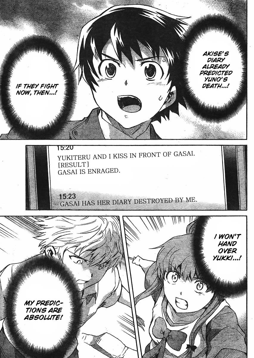 Mirai Nikki Chapter 50 page 27 - Chapter 50: Elucidation 2