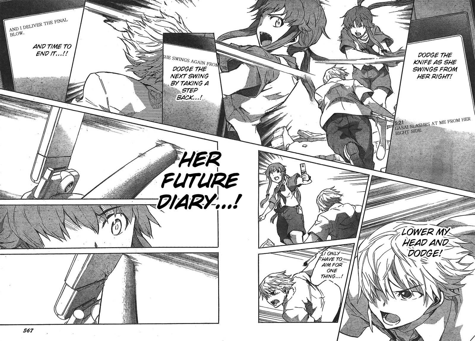 Mirai Nikki Chapter 50 page 28 - Chapter 50: Elucidation 2