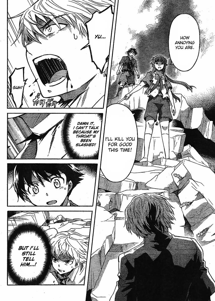 Mirai Nikki Chapter 51 page 23 - Chapter 51: Elucidation 3