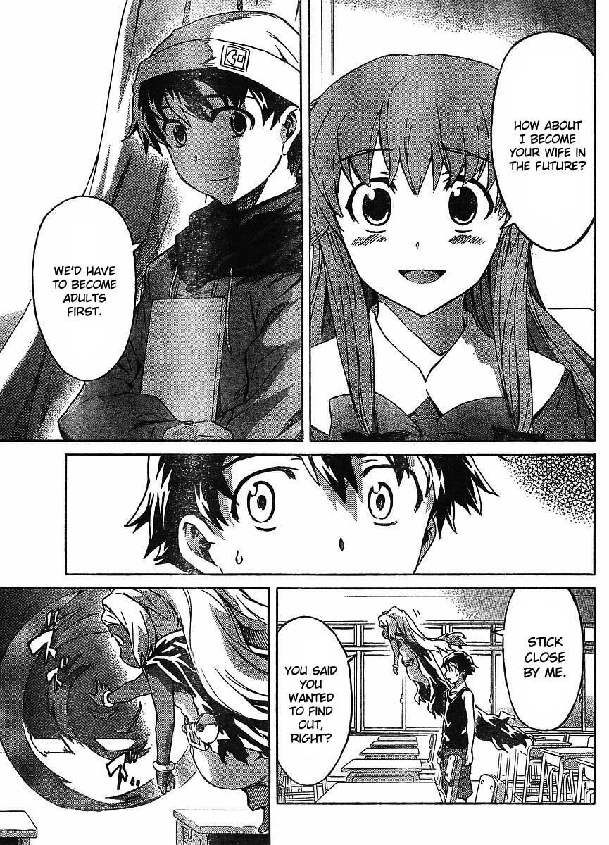 Mirai Nikki Chapter 53 page 11 - Chapter 53: Spiral/Spiral Game