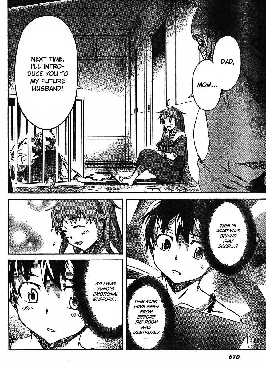Mirai Nikki Chapter 53 page 13 - Chapter 53: Spiral/Spiral Game