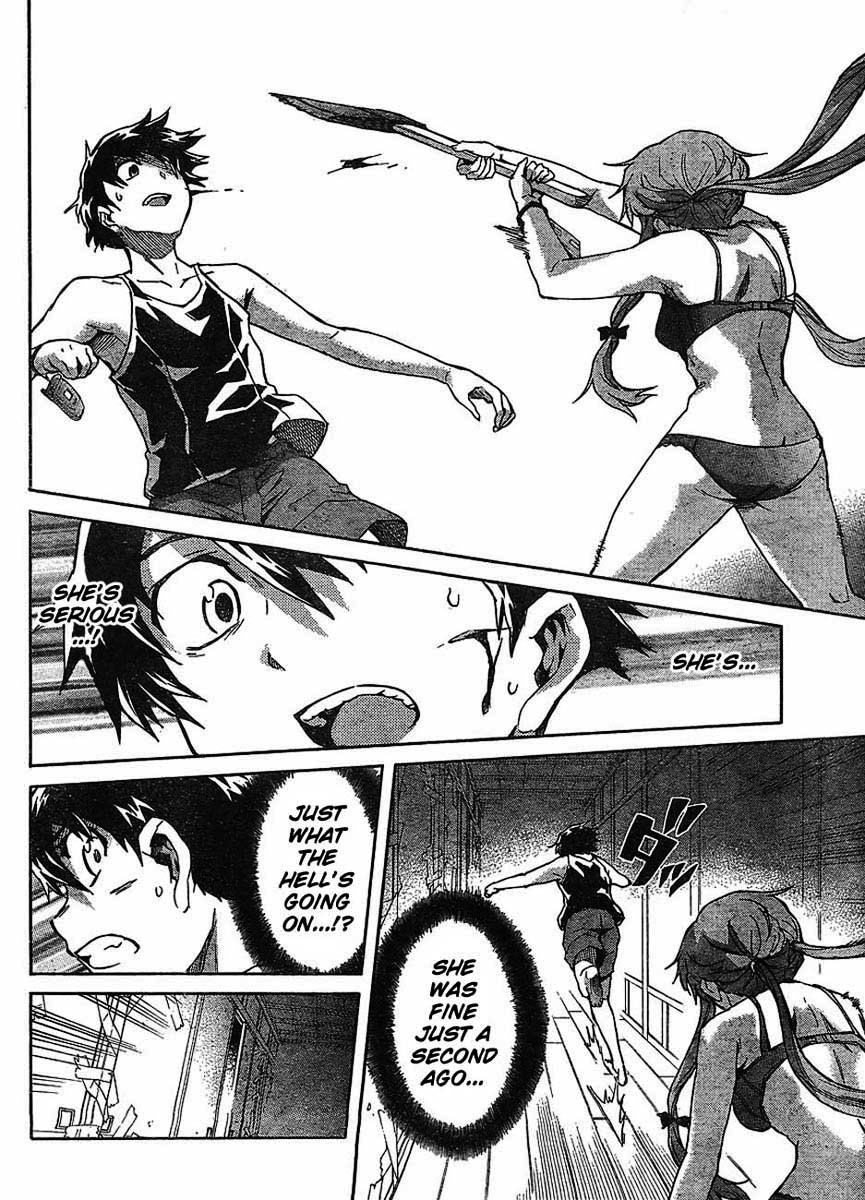 Mirai Nikki Chapter 53 page 2 - Chapter 53: Spiral/Spiral Game