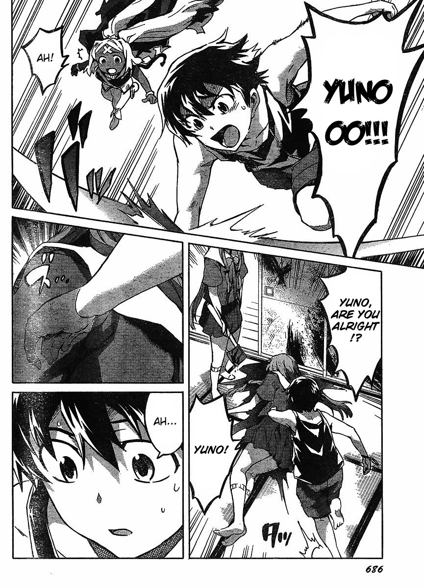 Mirai Nikki Chapter 53 page 27 - Chapter 53: Spiral/Spiral Game