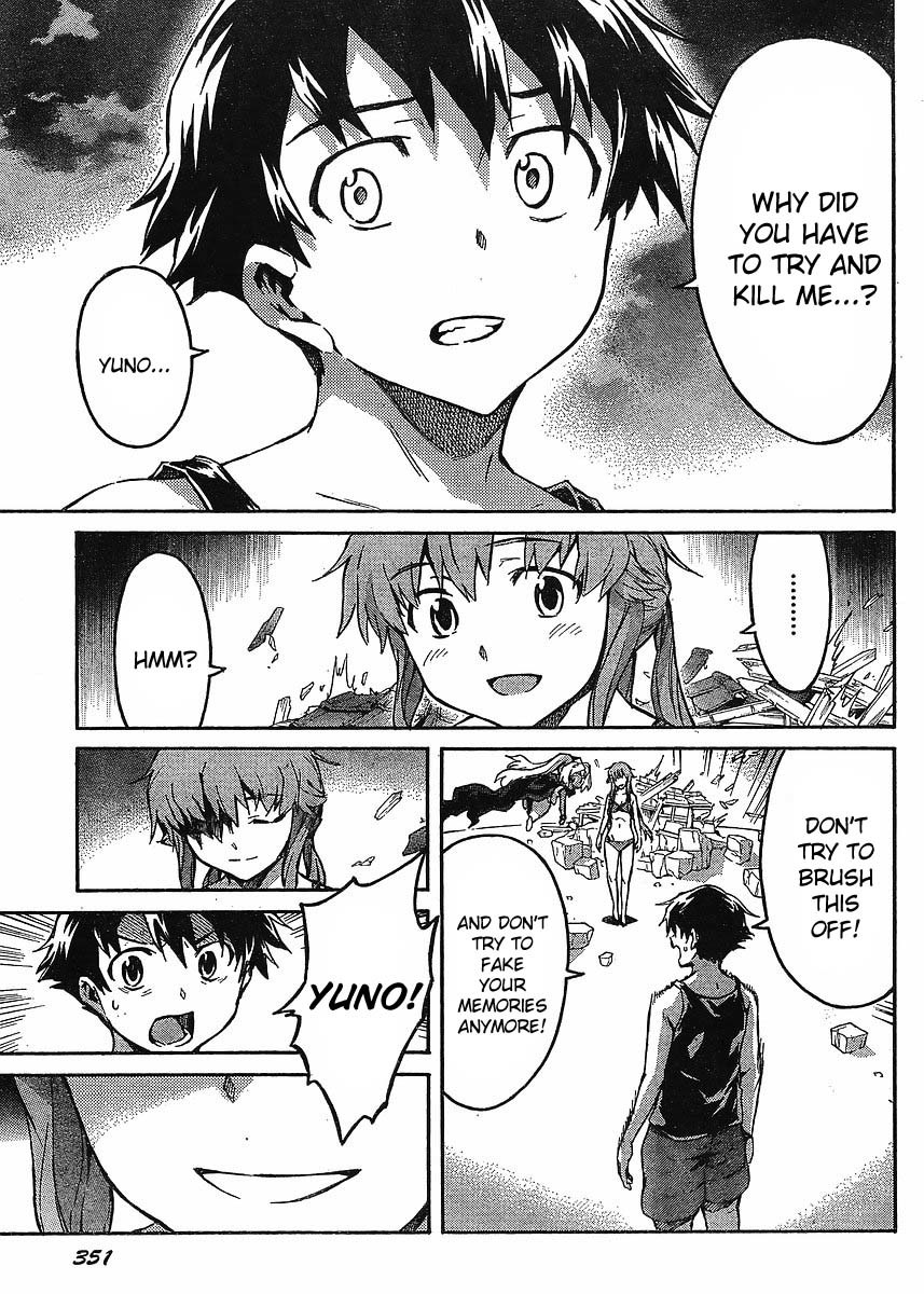 Mirai Nikki Chapter 54 page 11 - Chapter 54: Simply Because I Love It, I Love It