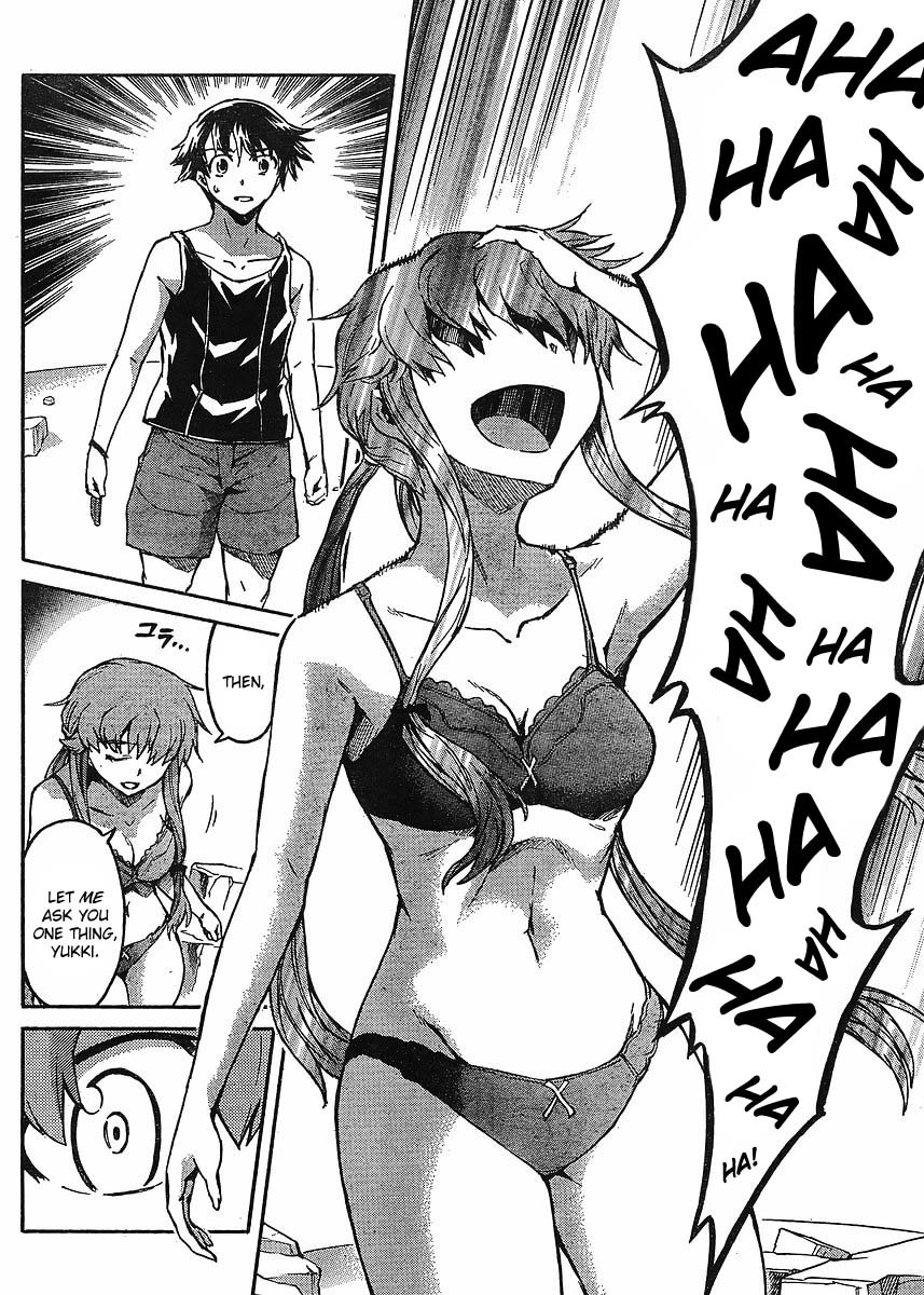 Mirai Nikki Chapter 54 page 12 - Chapter 54: Simply Because I Love It, I Love It