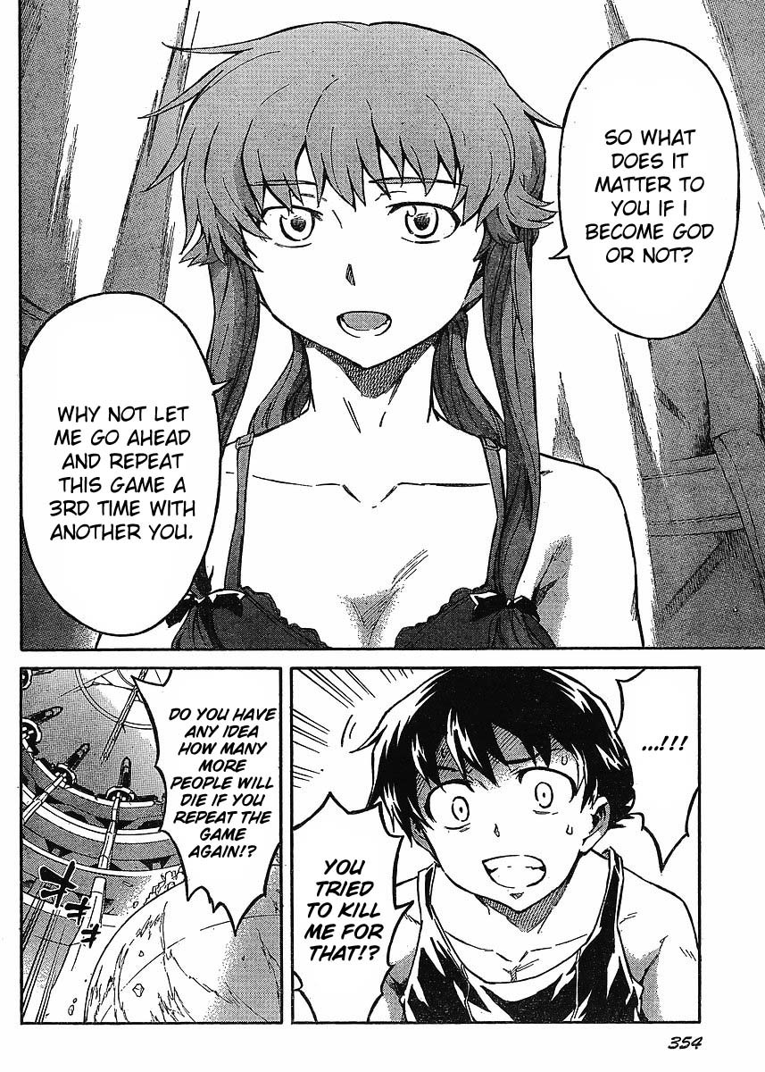Mirai Nikki Chapter 54 page 14 - Chapter 54: Simply Because I Love It, I Love It