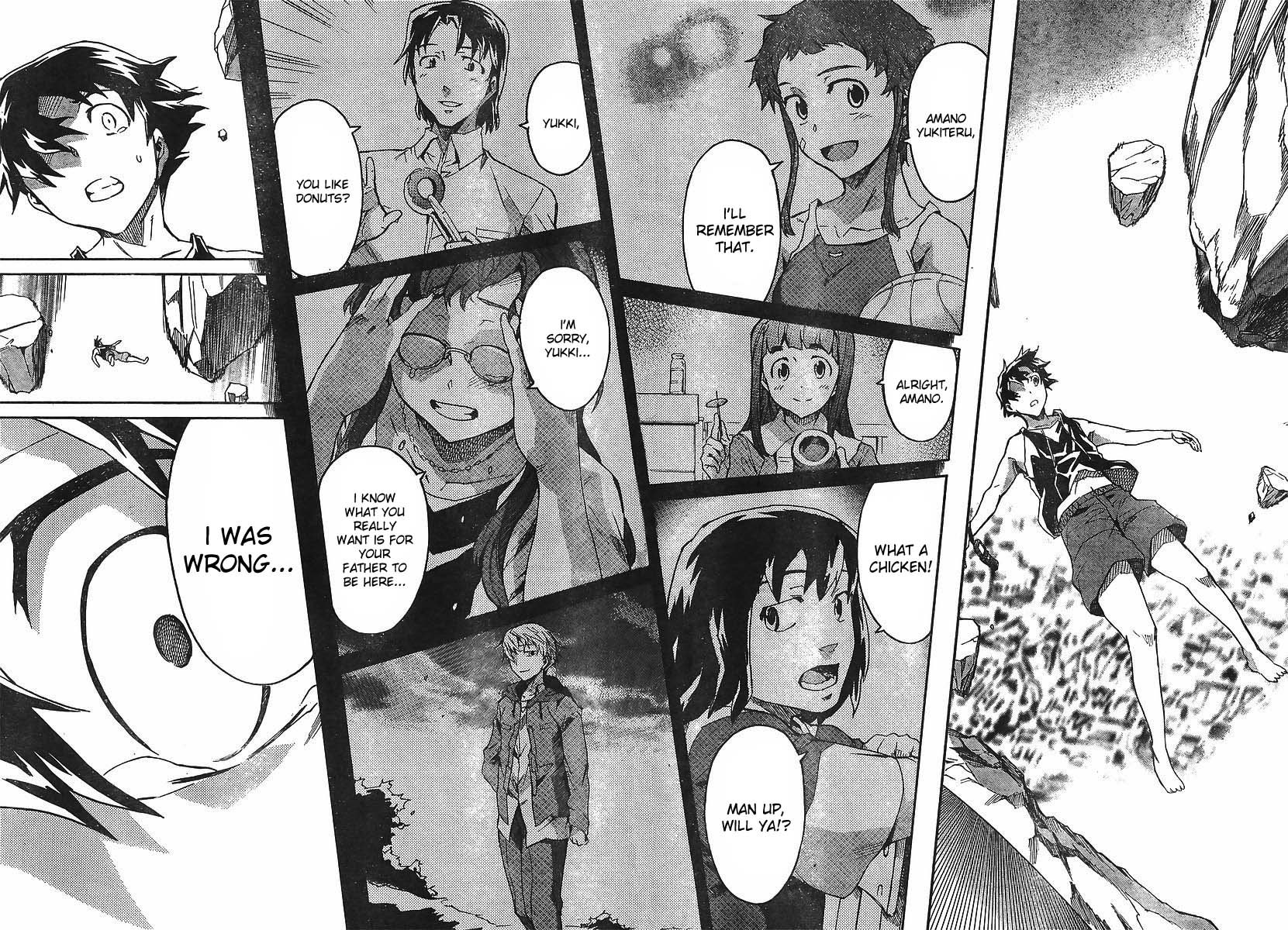 Mirai Nikki Chapter 54 page 19 - Chapter 54: Simply Because I Love It, I Love It