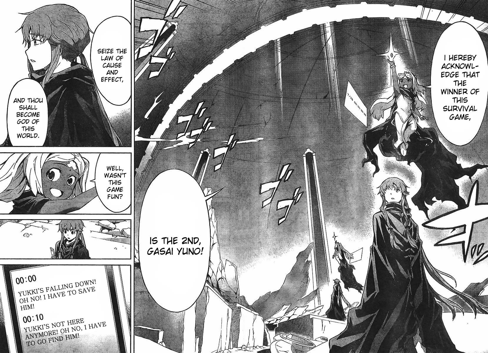 Mirai Nikki Chapter 54 page 22 - Chapter 54: Simply Because I Love It, I Love It