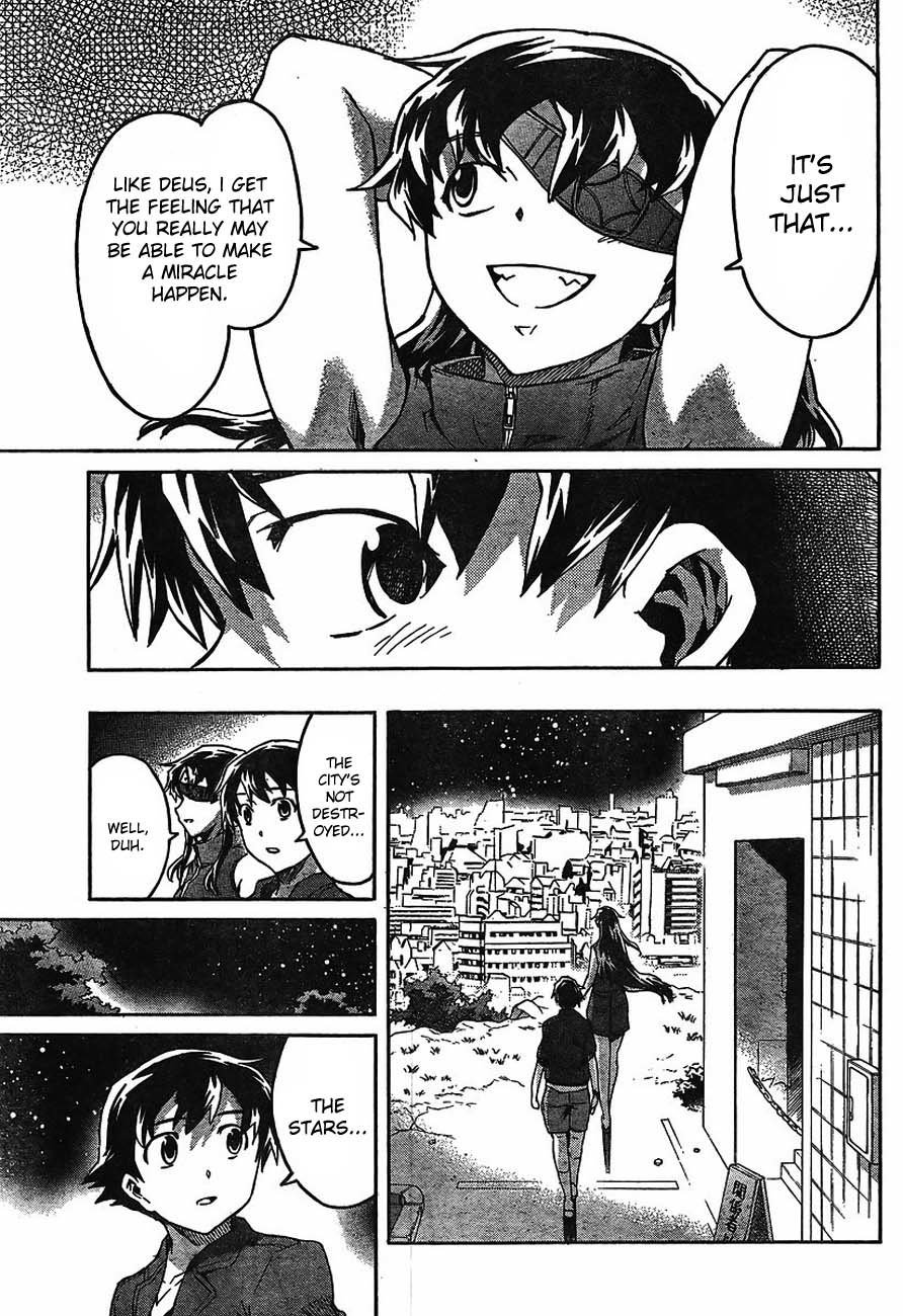 Mirai Nikki Chapter 55 page 20 - Chapter 55: Obstruction May Be Open to All