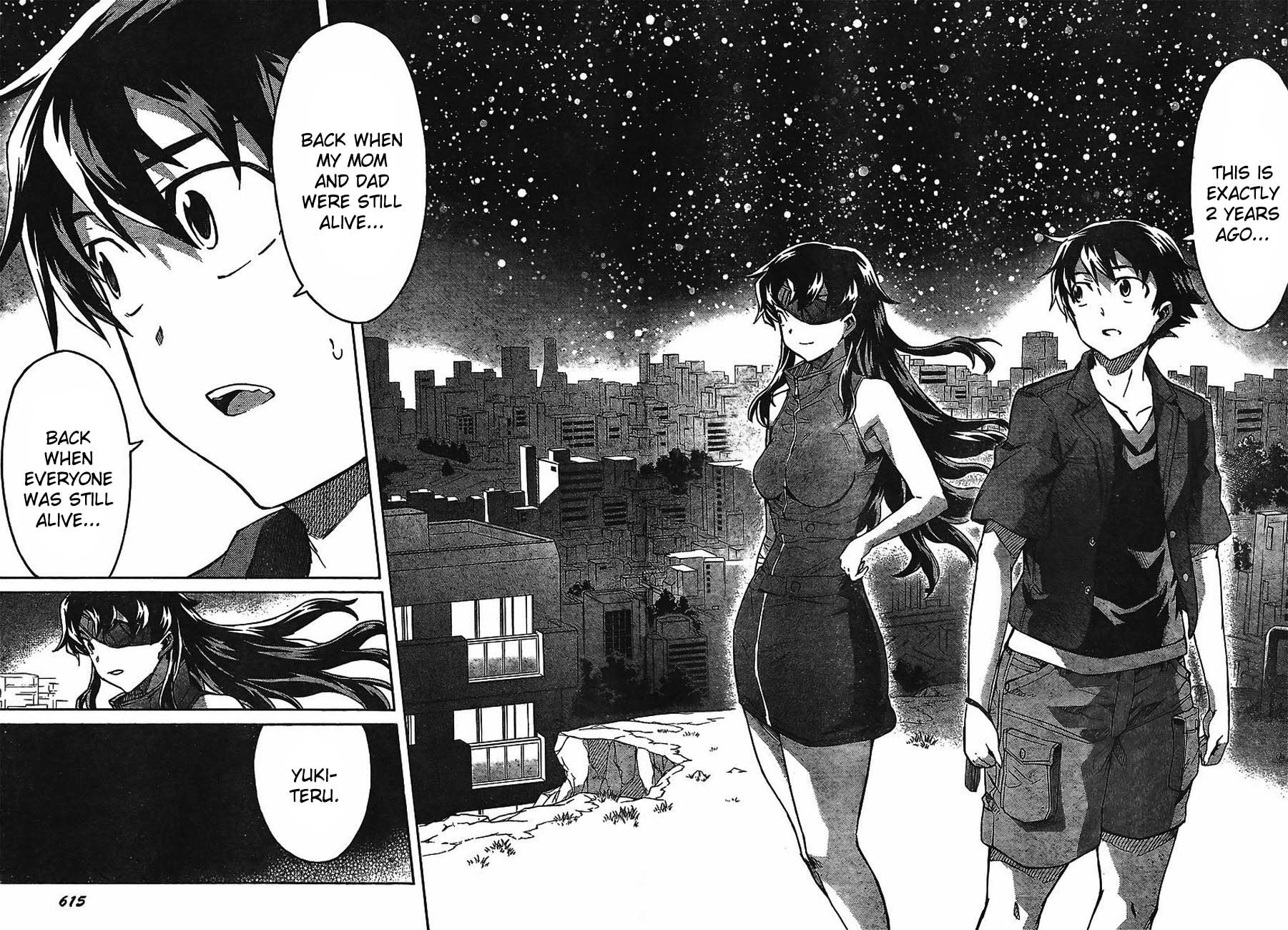 Mirai Nikki Chapter 55 page 21 - Chapter 55: Obstruction May Be Open to All