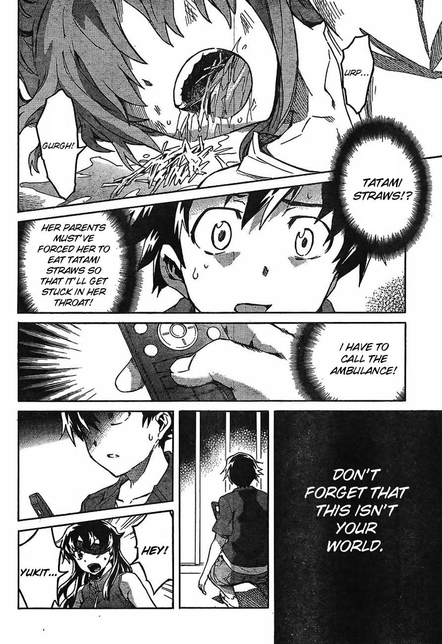 Mirai Nikki Chapter 55 page 26 - Chapter 55: Obstruction May Be Open to All