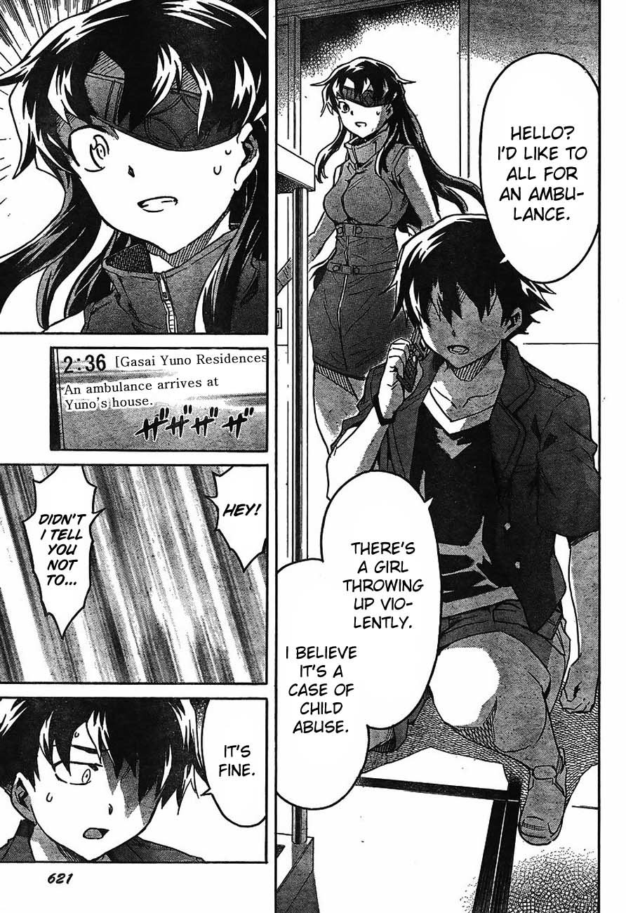 Mirai Nikki Chapter 55 page 27 - Chapter 55: Obstruction May Be Open to All