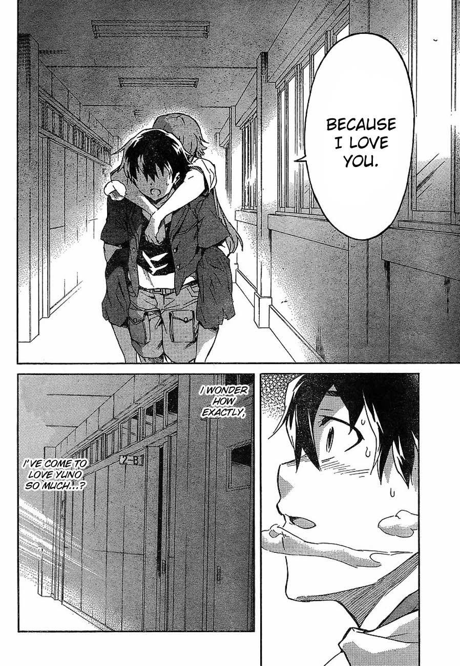 Mirai Nikki Chapter 56 page 14 - Chapter 56: Defeated Dream