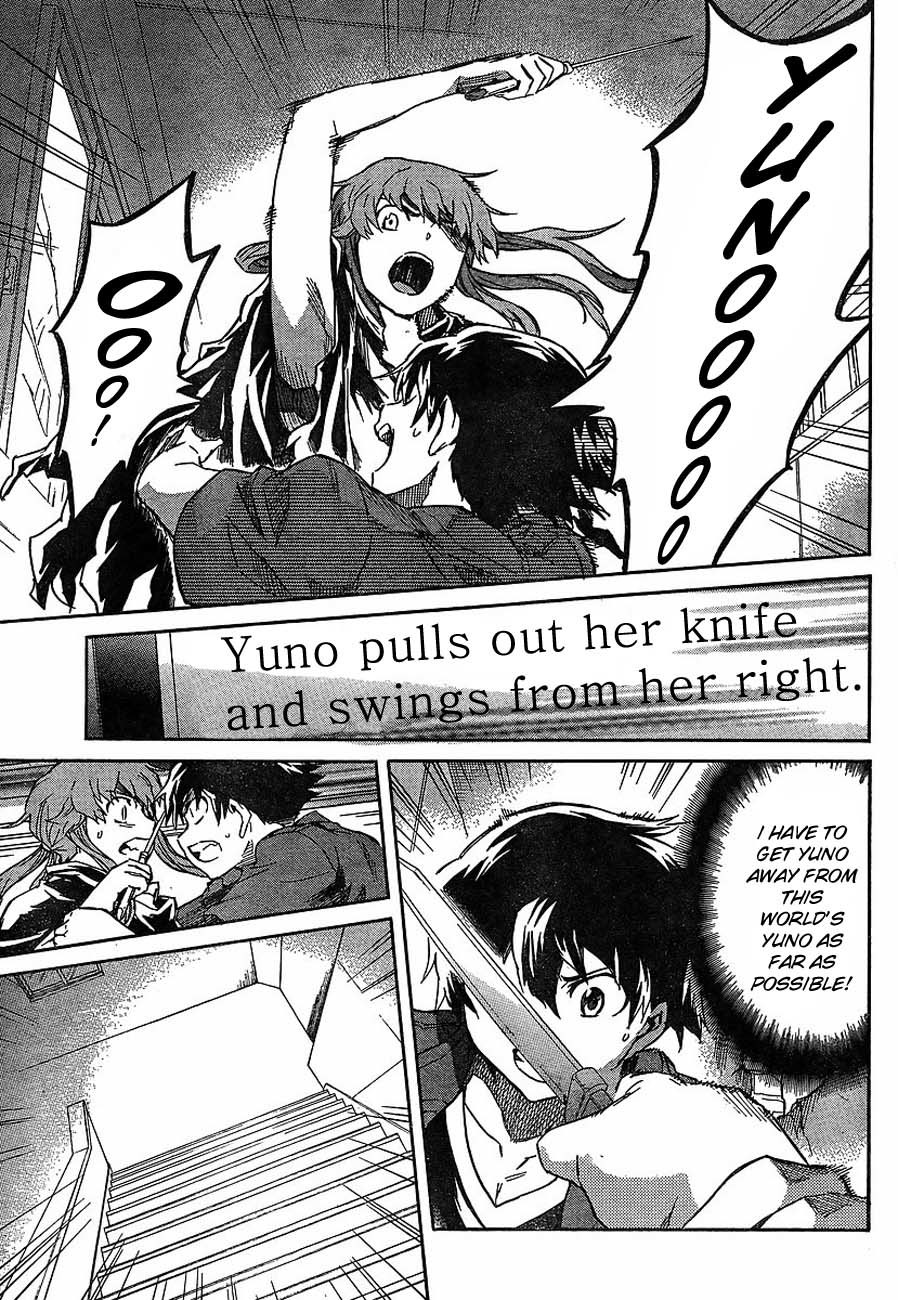 Mirai Nikki Chapter 56 page 18 - Chapter 56: Defeated Dream