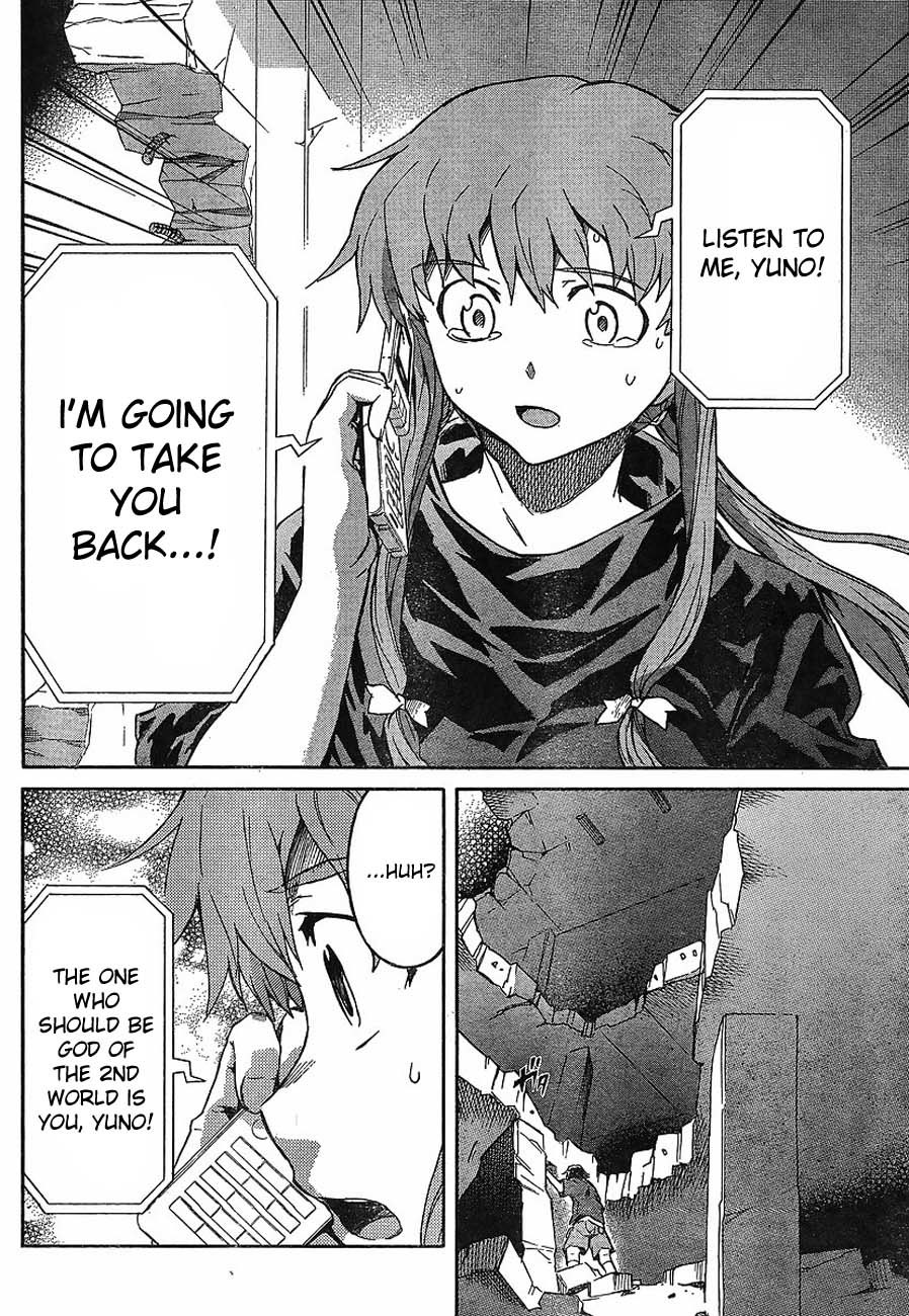 Mirai Nikki Chapter 56 page 25 - Chapter 56: Defeated Dream