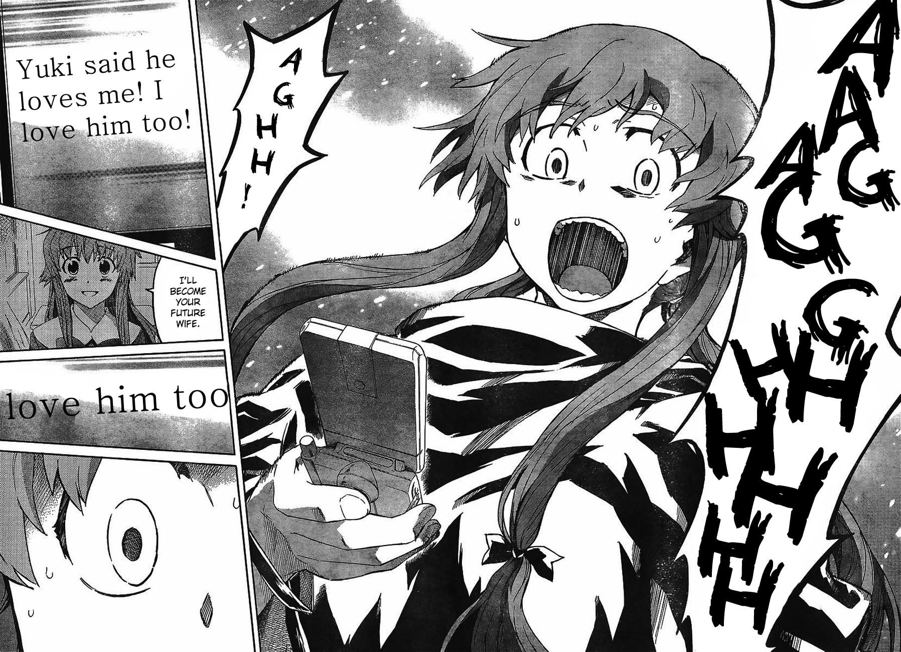 Mirai Nikki Chapter 56 page 29 - Chapter 56: Defeated Dream