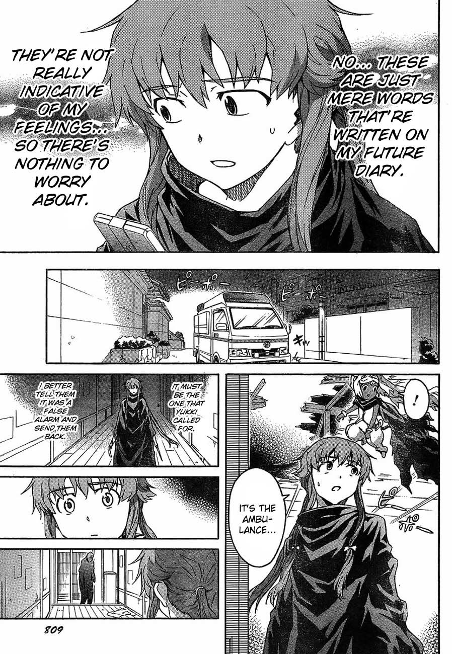 Mirai Nikki Chapter 56 page 7 - Chapter 56: Defeated Dream