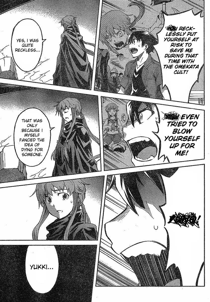 Mirai Nikki Chapter 57 page 15 - Chapter 57: It Could Be a Good Ending