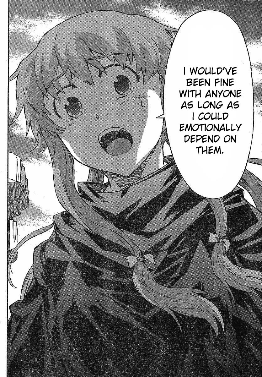 Mirai Nikki Chapter 57 page 16 - Chapter 57: It Could Be a Good Ending