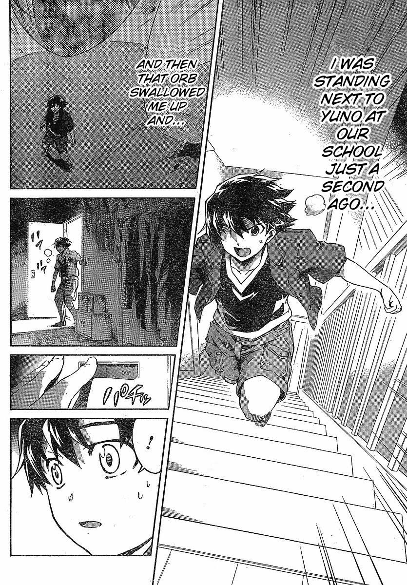 Mirai Nikki Chapter 57 page 9 - Chapter 57: It Could Be a Good Ending