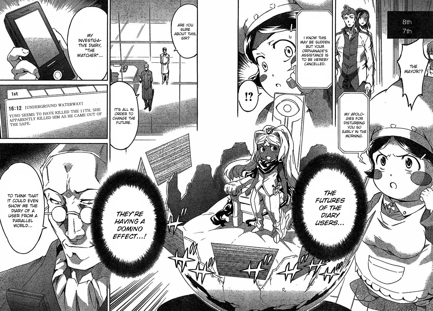 Mirai Nikki Chapter 58 page 18 - Chapter 58: My Selection