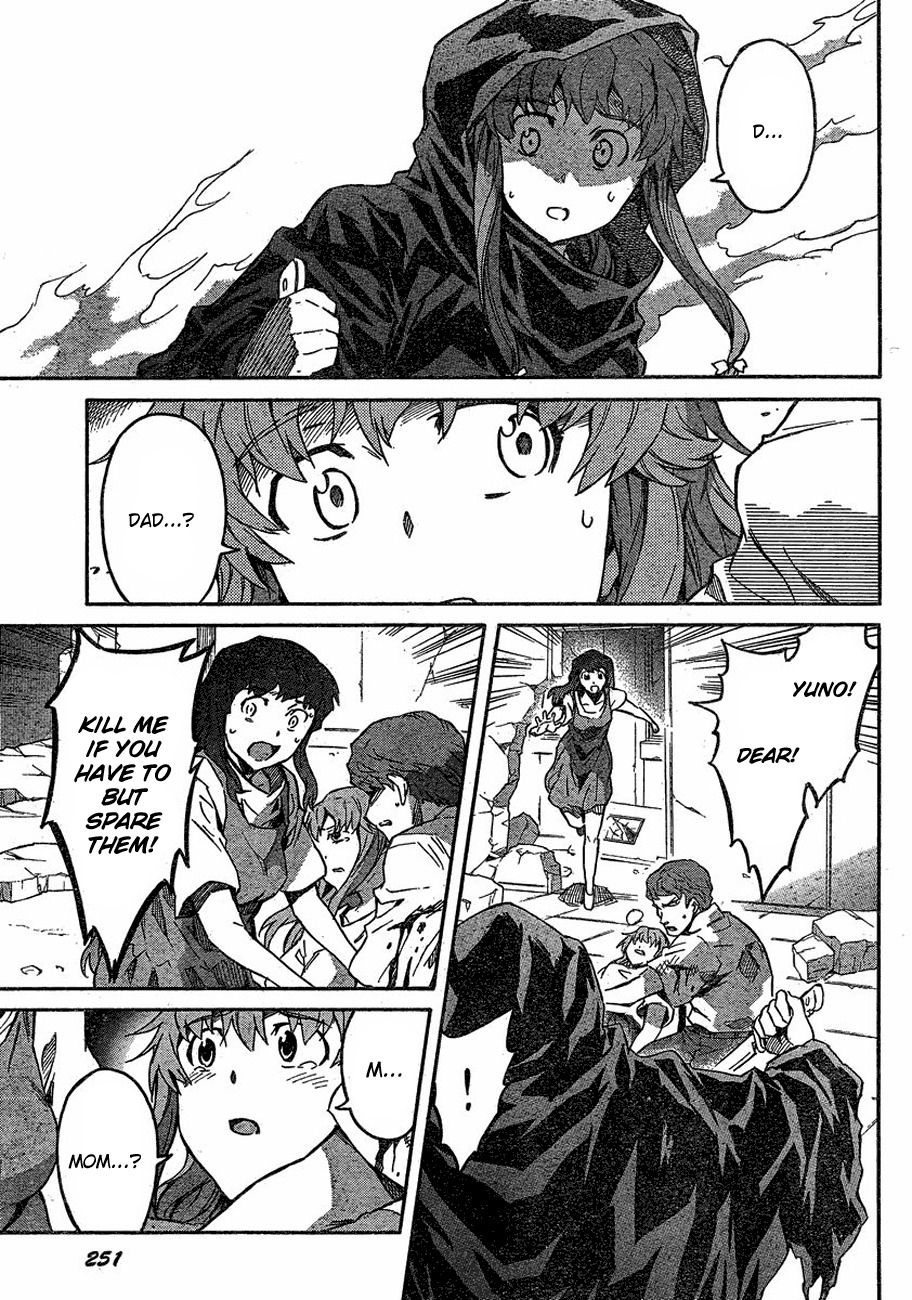 Mirai Nikki Chapter 58 page 22 - Chapter 58: My Selection