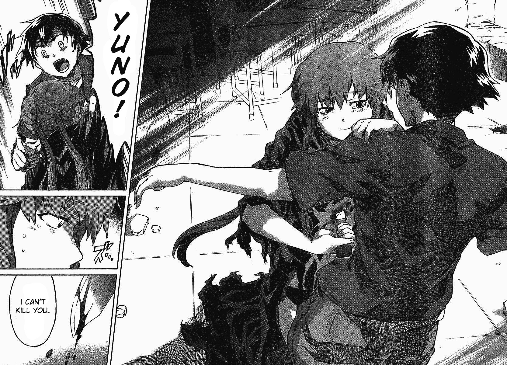 Mirai Nikki Chapter 59 page 17 - Chapter 59: Last Diary
