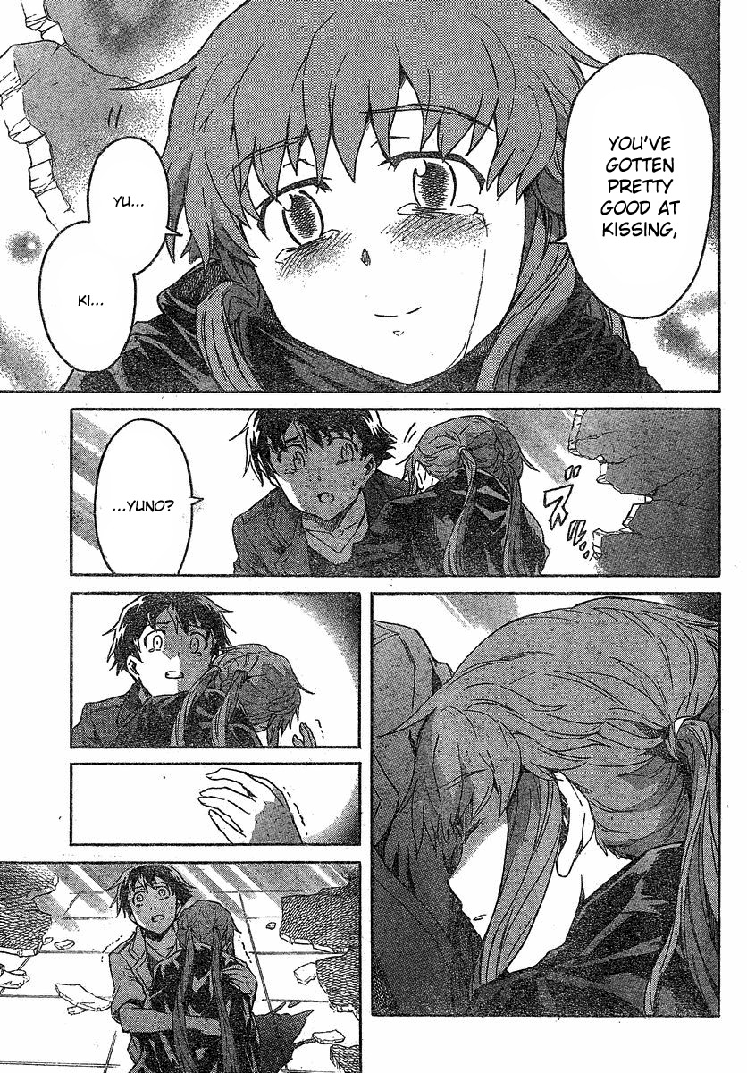 Mirai Nikki Chapter 59 page 21 - Chapter 59: Last Diary