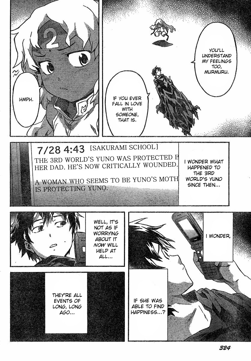 Mirai Nikki Chapter 59 page 28 - Chapter 59: Last Diary