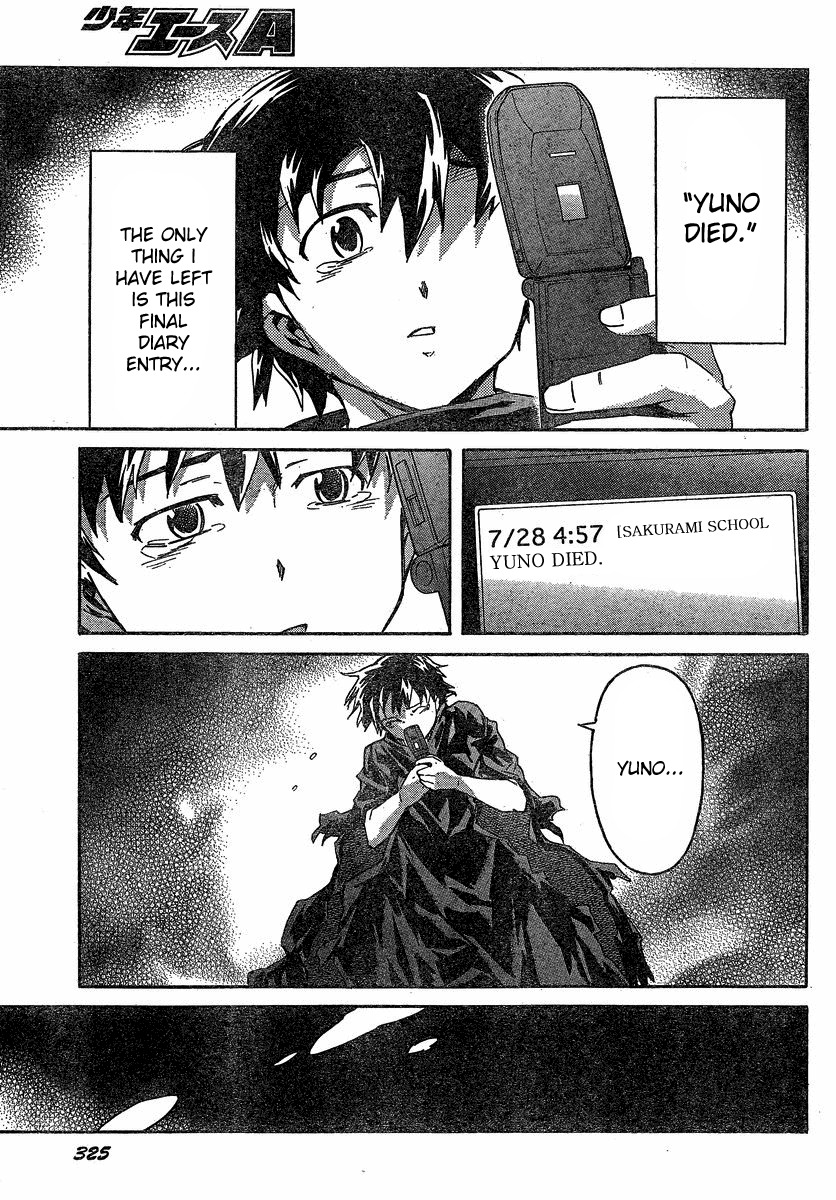 Mirai Nikki Chapter 59 page 29 - Chapter 59: Last Diary