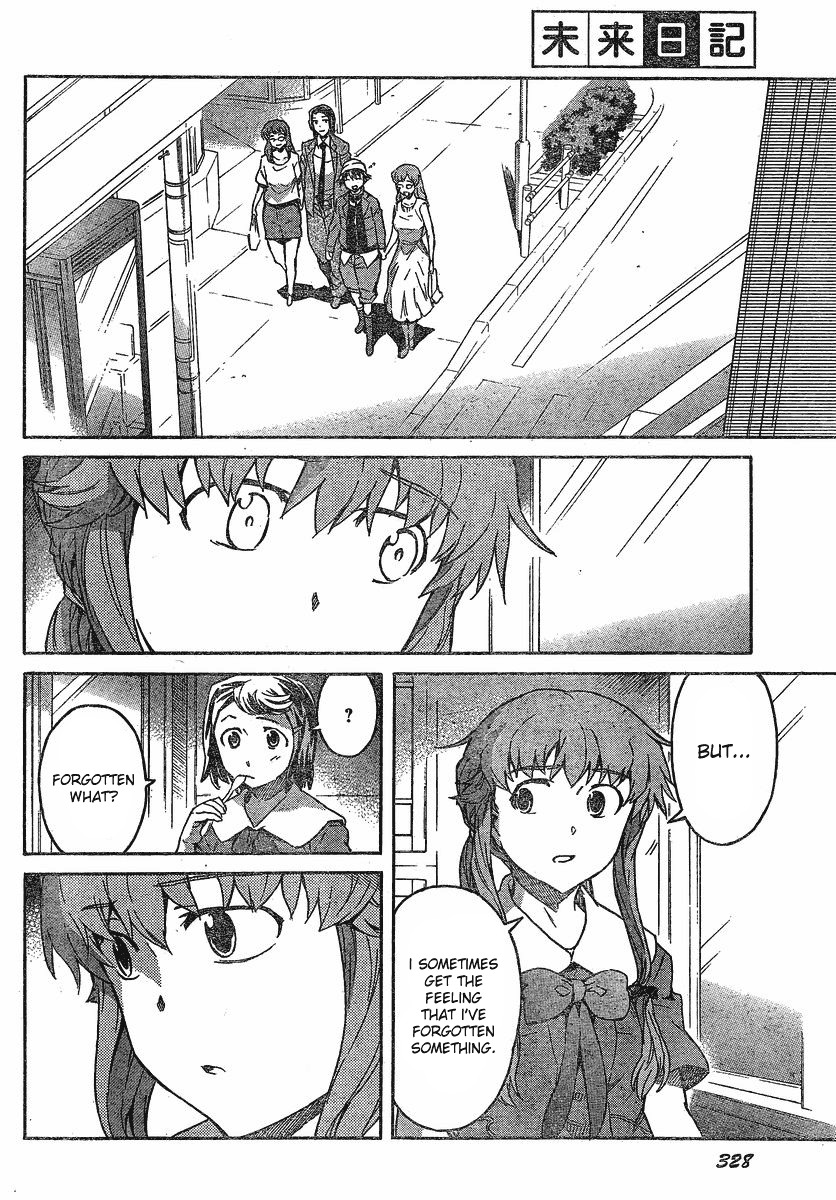Mirai Nikki Chapter 59 page 32 - Chapter 59: Last Diary