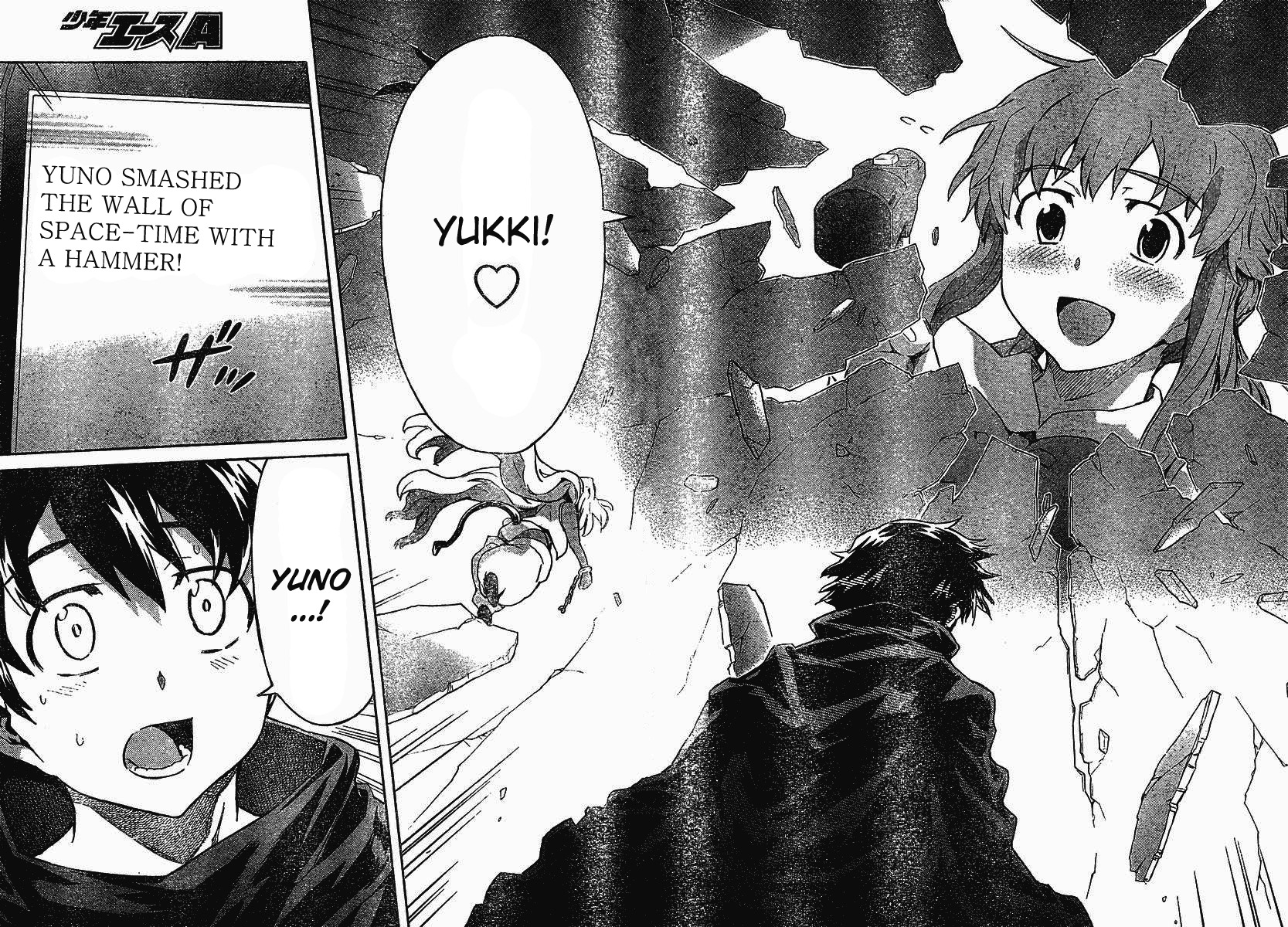 Mirai Nikki Chapter 59 page 39 - Chapter 59: Last Diary