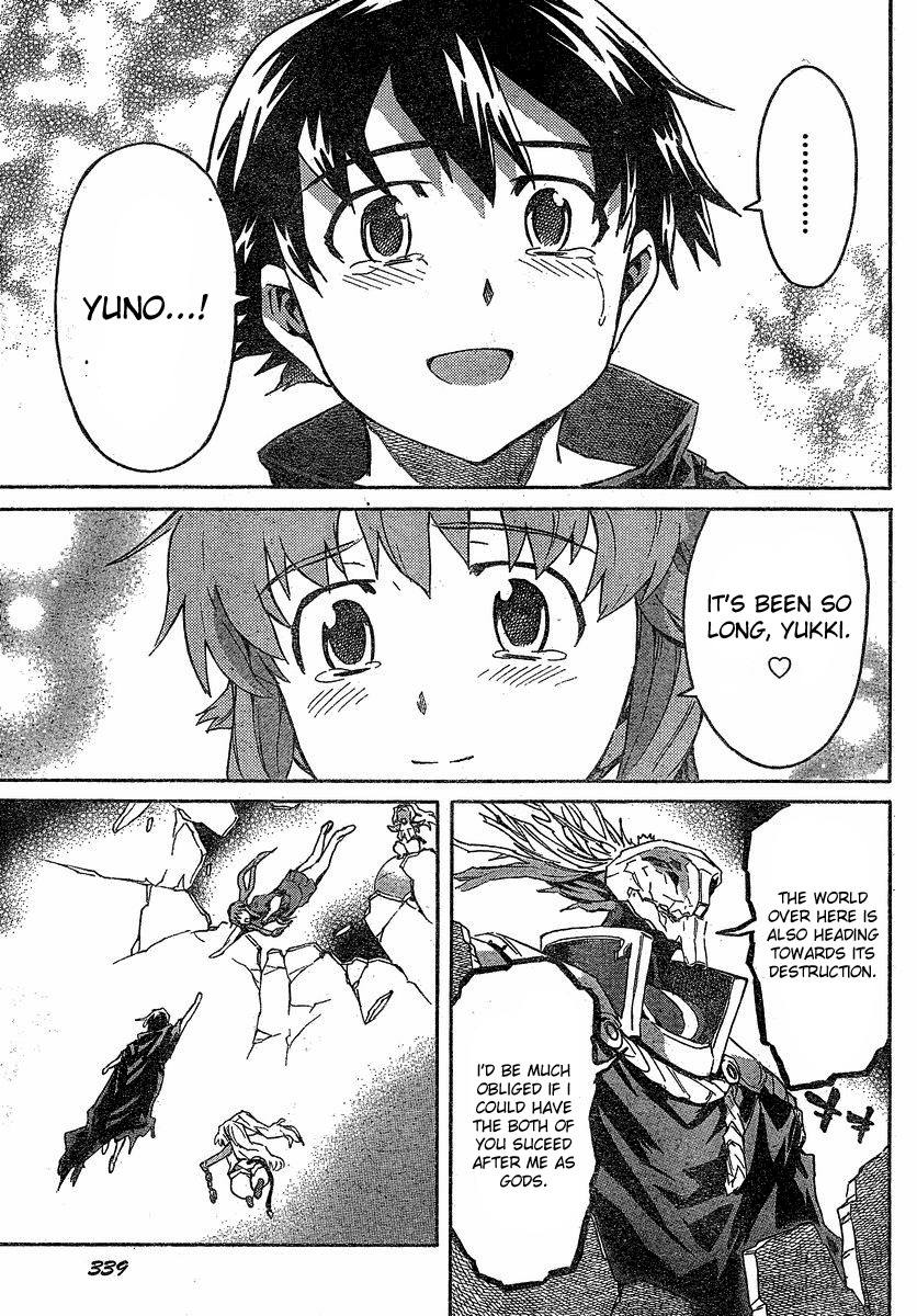 Mirai Nikki Chapter 59 page 41 - Chapter 59: Last Diary