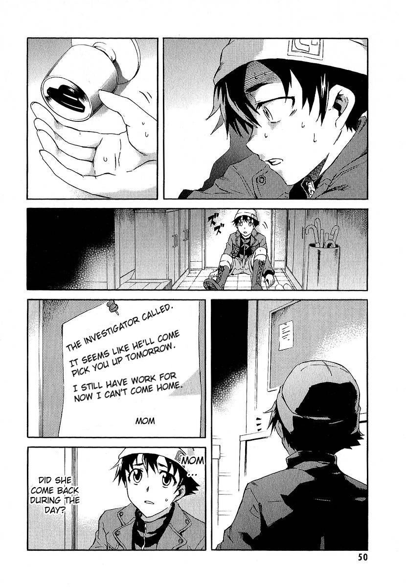 Mirai Nikki Chapter 6 page 2 - Chapter 6: Visual Pitfall