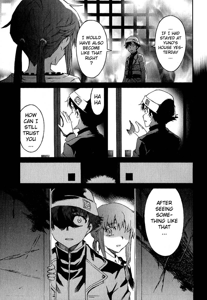 Mirai Nikki Chapter 6 page 39 - Chapter 6: Visual Pitfall