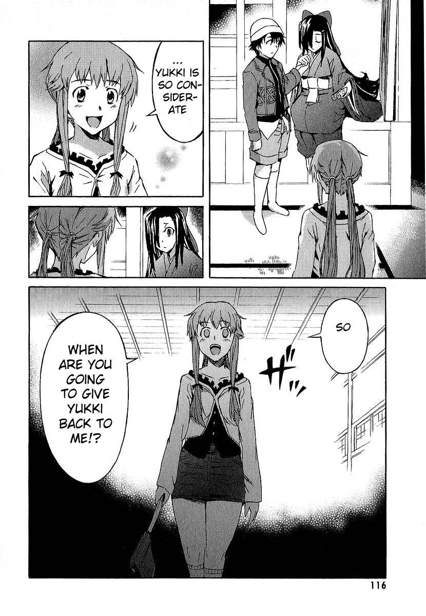 Mirai Nikki Chapter 7 page 23 - Chapter 7: Who's Crazy