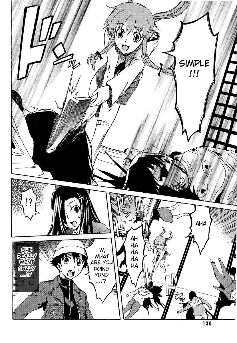 Mirai Nikki Chapter 7 page 39 - Chapter 7: Who's Crazy