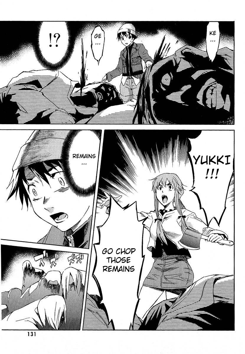 Mirai Nikki Chapter 7 page 40 - Chapter 7: Who's Crazy