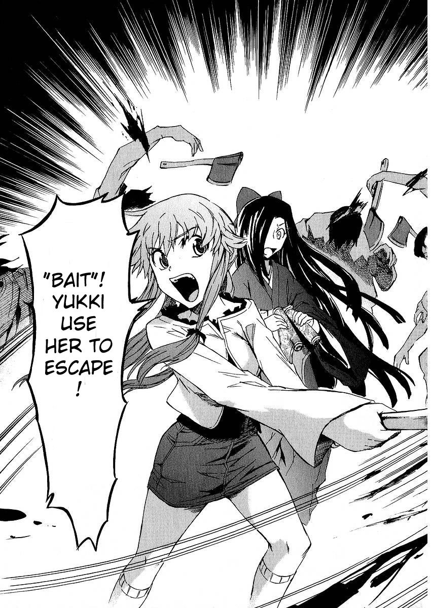 Mirai Nikki Chapter 7 page 44 - Chapter 7: Who's Crazy