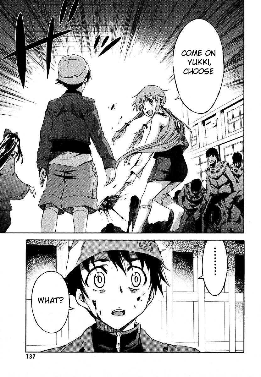 Mirai Nikki Chapter 7 page 46 - Chapter 7: Who's Crazy