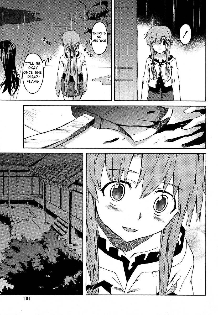 Mirai Nikki Chapter 7 page 8 - Chapter 7: Who's Crazy
